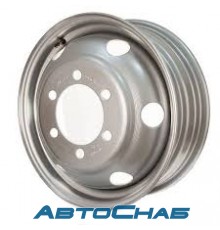 Колесо штампованное  6x20 6x222.25 ЕT60 DIA163 ГАЗ 3301.3101015 ГАЗ-3307 (Б.ОБ-20) (ГАЗ 53)